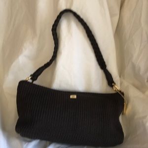 Lina brown crochet purse